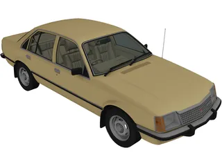 Holden Commodore VC (1980) 3D Model preview