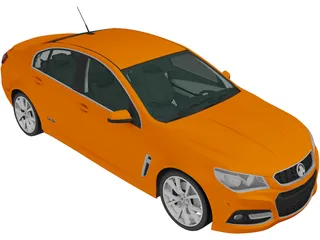 Holden Commodore VF SSV (2013) 3D Model preview