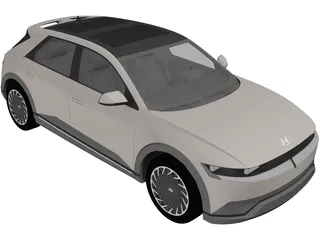 Hyundai Ioniq 5 (2022) 3D Model preview