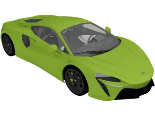 McLaren Artura (2022) 3D Model preview