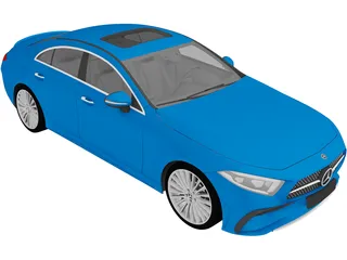 Mercedes-Benz CLS (2022) 3D Model preview