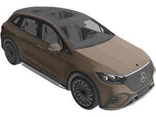 Mercedes-Benz EQE SUV (2023) 3D Model preview
