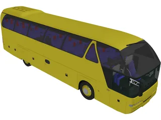 Neoplan Starliner N 516 SHD (1995) 3D Model preview