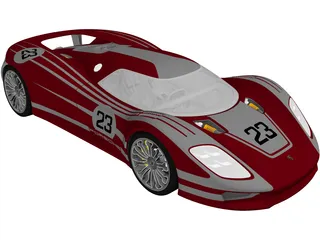 Porsche 917 Concept (2013) 3D Model preview