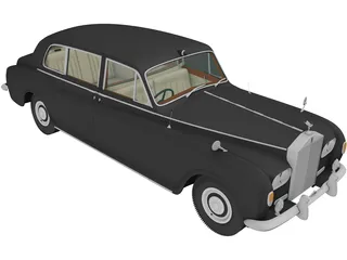 Rolls-Royce Phantom (1963) 3D Model preview