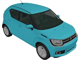 Suzuki Ignis (2019) 3D Model preview
