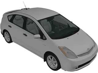 Toyota Prius (2003) 3D Model preview