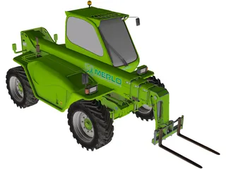 Merlo Handler 40 3D Model preview