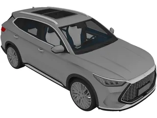 BYD Song Plus 3D Model preview