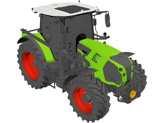 Claas Arion 660-610 3D Model preview