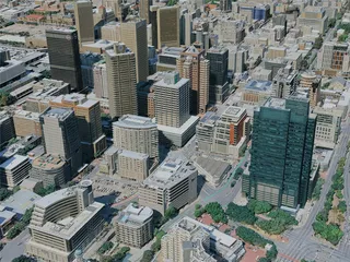Cape Town City, South Africa (2024) 3D Model preview