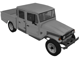 Toyota FJ Cruiser (2006) 3D Model preview