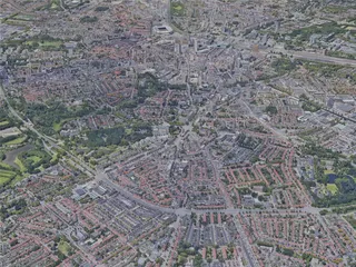 Eindhoven City, Netherlands (2022) 3D Model preview