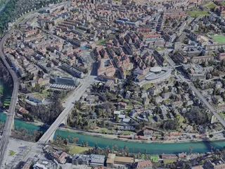 Bern City, Switzerland (2023) 3D Model preview