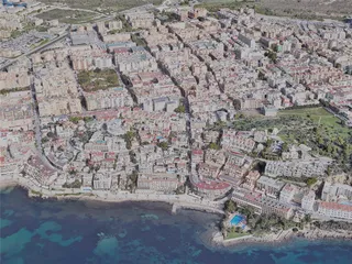 Ibiza City, Spain (2023) 3D Model preview