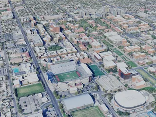 Tucson City, AZ, USA (2023) 3D Model preview