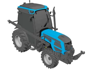 Landini REX 4 GT 3D Model preview