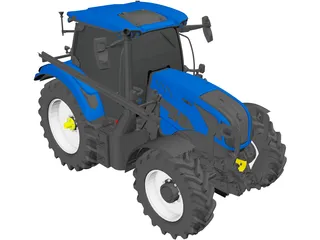 New Holland T6 Series 3D Model preview