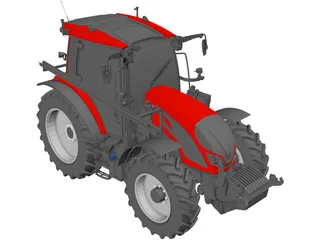 Valtra A Series 3D Model preview