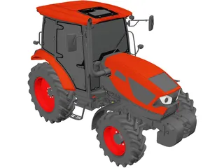Zetor Major CL 3D Model preview