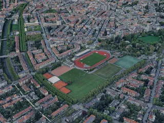 Basel City, Switzerland (2024) 3D Model preview