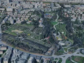 Lausanne City, Switzerland (2024) 3D Model preview