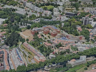 Porto City, Portugal (2023) 3D Model preview