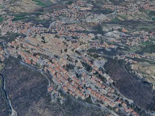 San Marino City, Italy (2024) 3D Model preview