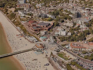 Bournemouth City, UK (2023) 3D Model preview