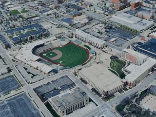 Fort Wayne City, IN, USA (2024) 3D Model preview