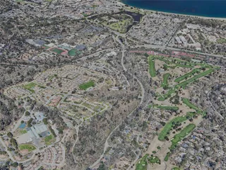 Monterey City, CA, USA (2023) 3D Model preview