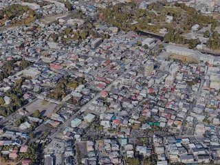 Odawara City, Japan (2023) 3D Model preview
