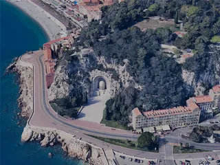 Nice City, France (2024) 3D Model preview