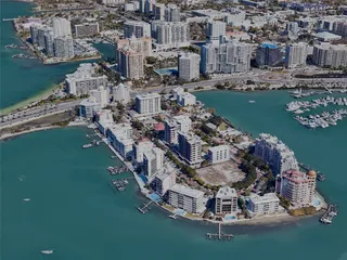 Sarasota City, FL, USA (2024) 3D Model preview