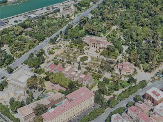Seville City, Spain (2023) 3D Model preview