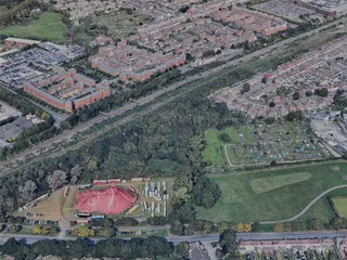 Swindon City, UK (2023) 3D Model preview