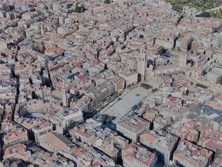 Valencia City, Spain (2024) 3D Model preview