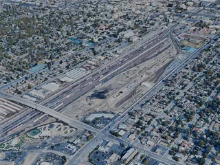 Bakersfield City, USA (2024) 3D Model preview
