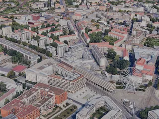 Dresden City, Germany (2023) 3D Model preview