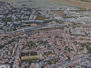 La Rochelle City, France (2022) 3D Model preview