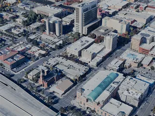 Stockton City, USA (2024) 3D Model preview