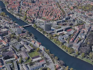 Ulm City, Germany (2022) 3D Model preview