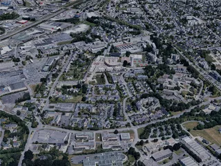 Vannes City, France (2022) 3D Model preview