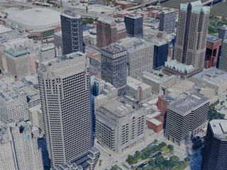 St. Louis City, MO, USA (2023) 3D Model preview