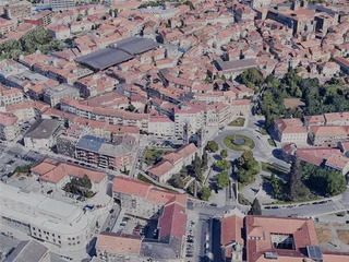 Viseu City, Portugal (2023) 3D Model preview
