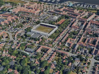 Aalborg City, Denmark (2023) 3D Model preview
