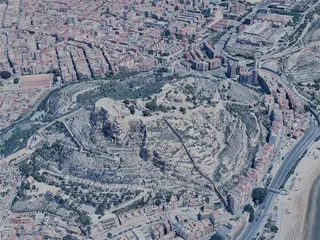 Alicante City, Spain (2023) 3D Model preview