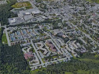 Anchorage City, AK, USA (2022) 3D Model preview