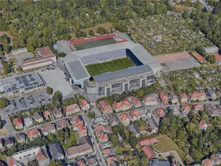 Bielefeld City, Germany (2023) 3D Model preview
