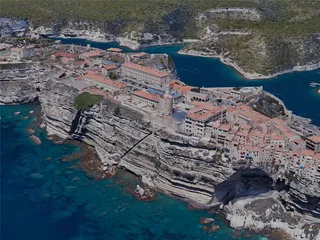 Bonifacio City, France (2022) 3D Model preview